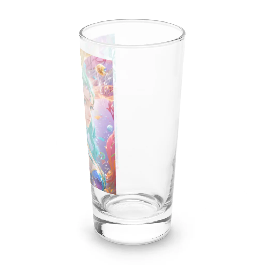 💖宇宙整体♪🌈♪こころからだチャンネル♪💖の母星回帰曼荼羅スペシャル LARA 京都 Long Sized Water Glass :right