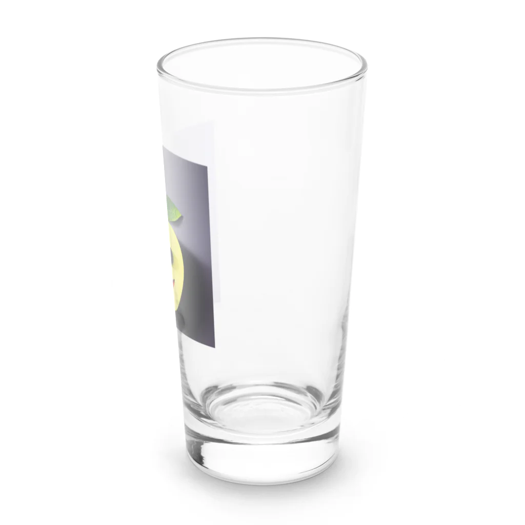 にゃーんの生きたリンゴ Long Sized Water Glass :right