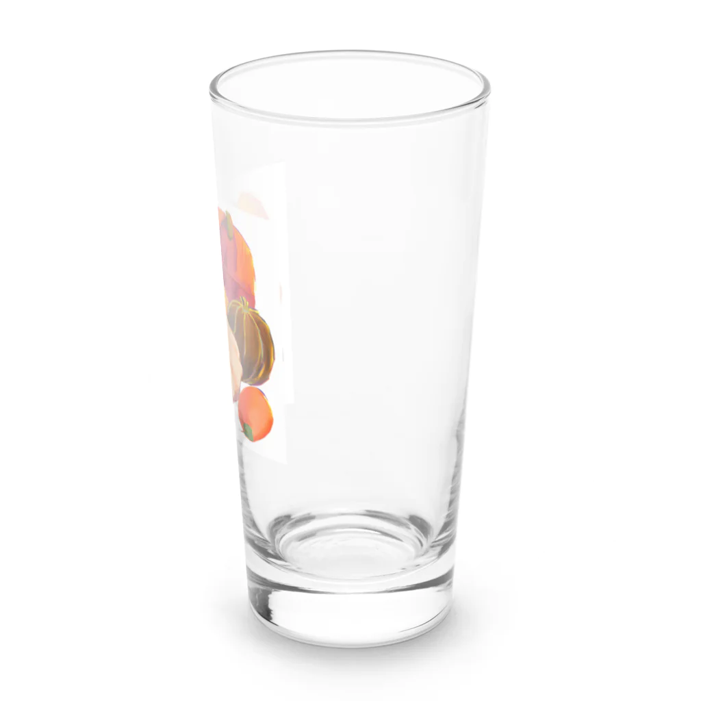 tsukiyachiの秋野菜 Long Sized Water Glass :right