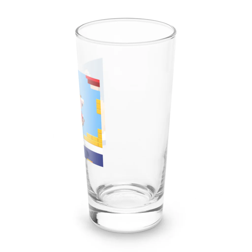 SFFのドット絵ハムスター Long Sized Water Glass :right