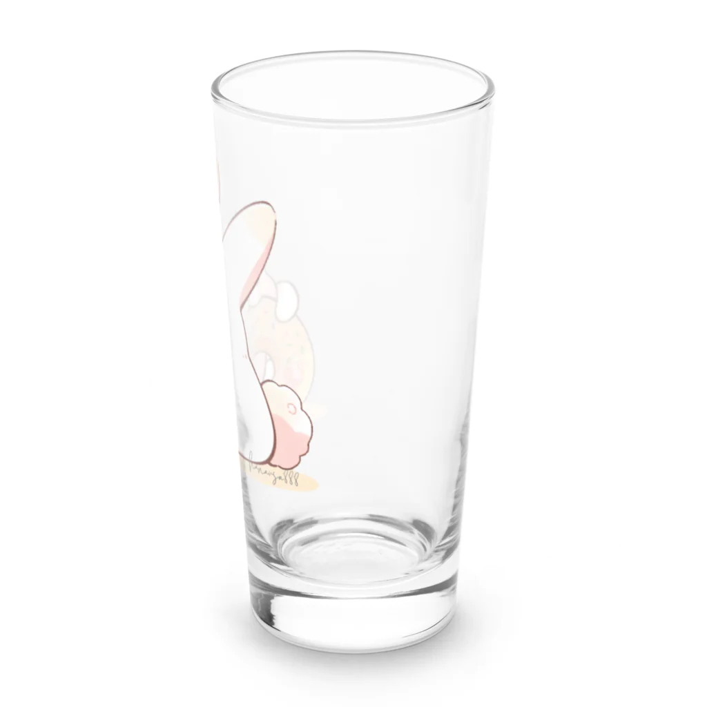 🌸hanausa🐰のうさぎとドーナツ２ Long Sized Water Glass :right