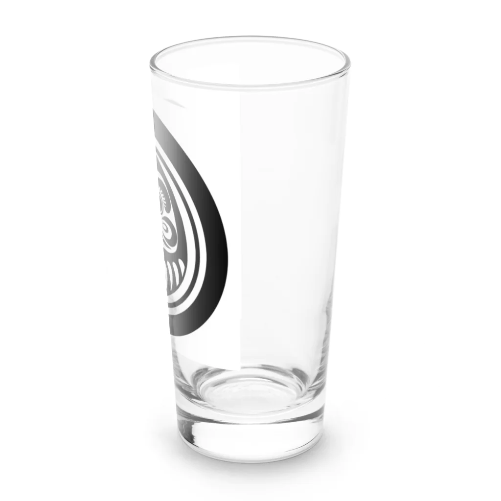 縁起物屋のだるま Long Sized Water Glass :right