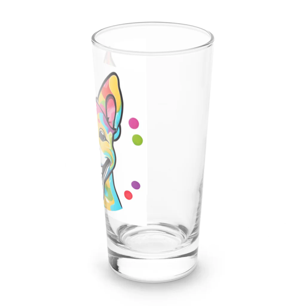 ハッピー・ディライト・ストアの癒しの犬グッズ Long Sized Water Glass :right