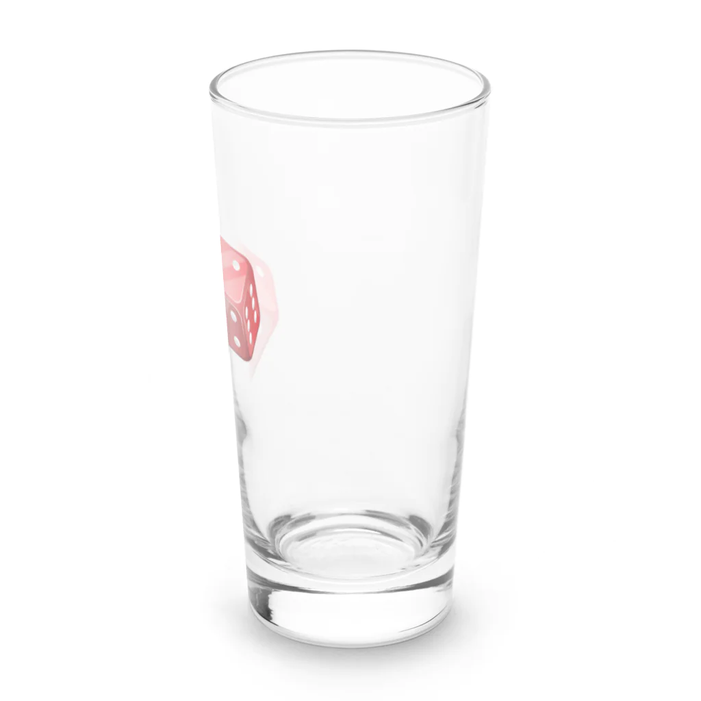 COOL&SIMPLEのRed Dice Long Sized Water Glass :right