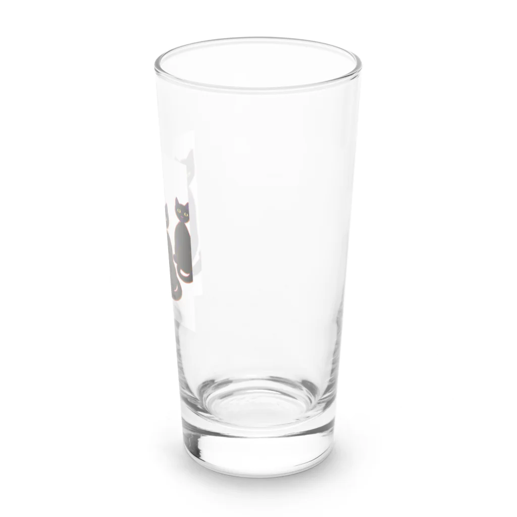 horoscope のネコクロ Long Sized Water Glass :right