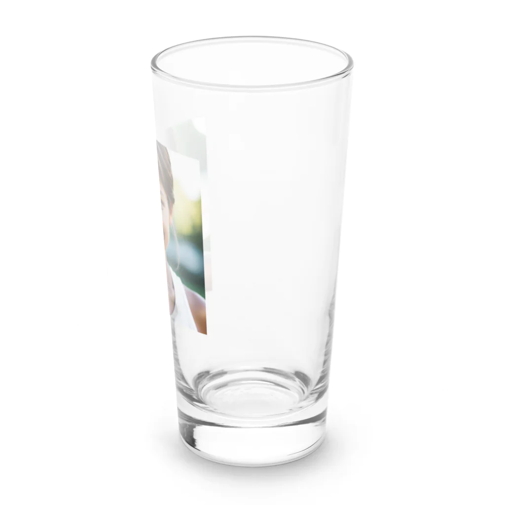 Stylishのアスリートウーマン Long Sized Water Glass :right