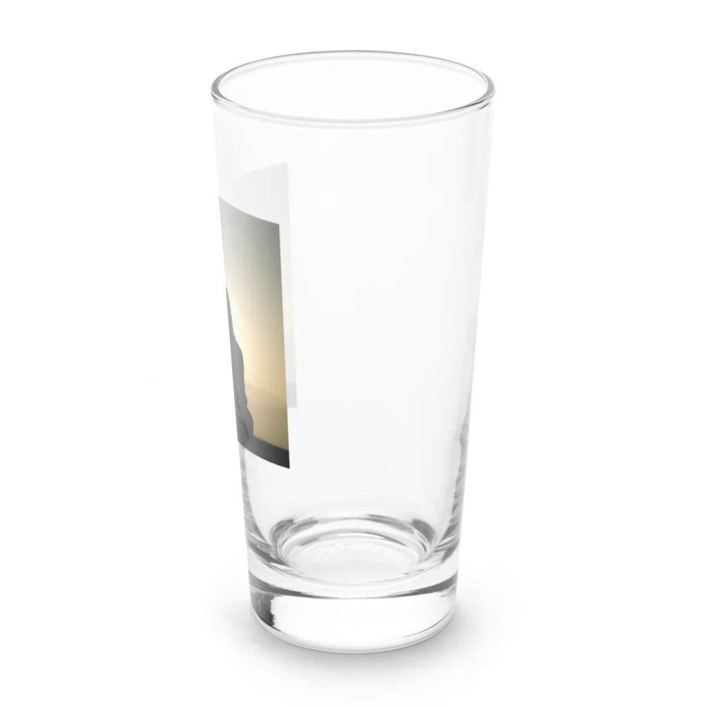 ダブル15の背中で語ろうグッズ Long Sized Water Glass :right