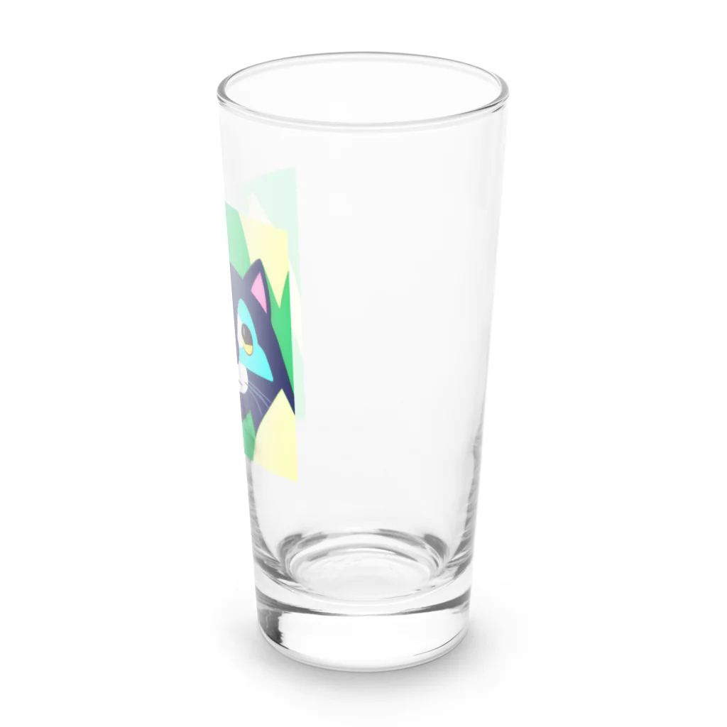 blue-tetraのこちらを覗くモノ Long Sized Water Glass :right