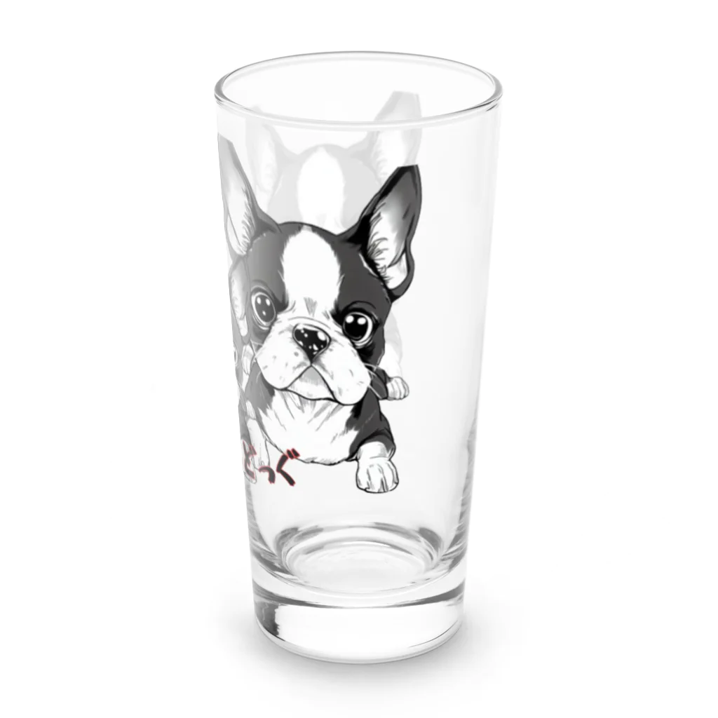 furebuhi　clubのフレブルファミリー（パイド） Long Sized Water Glass :right