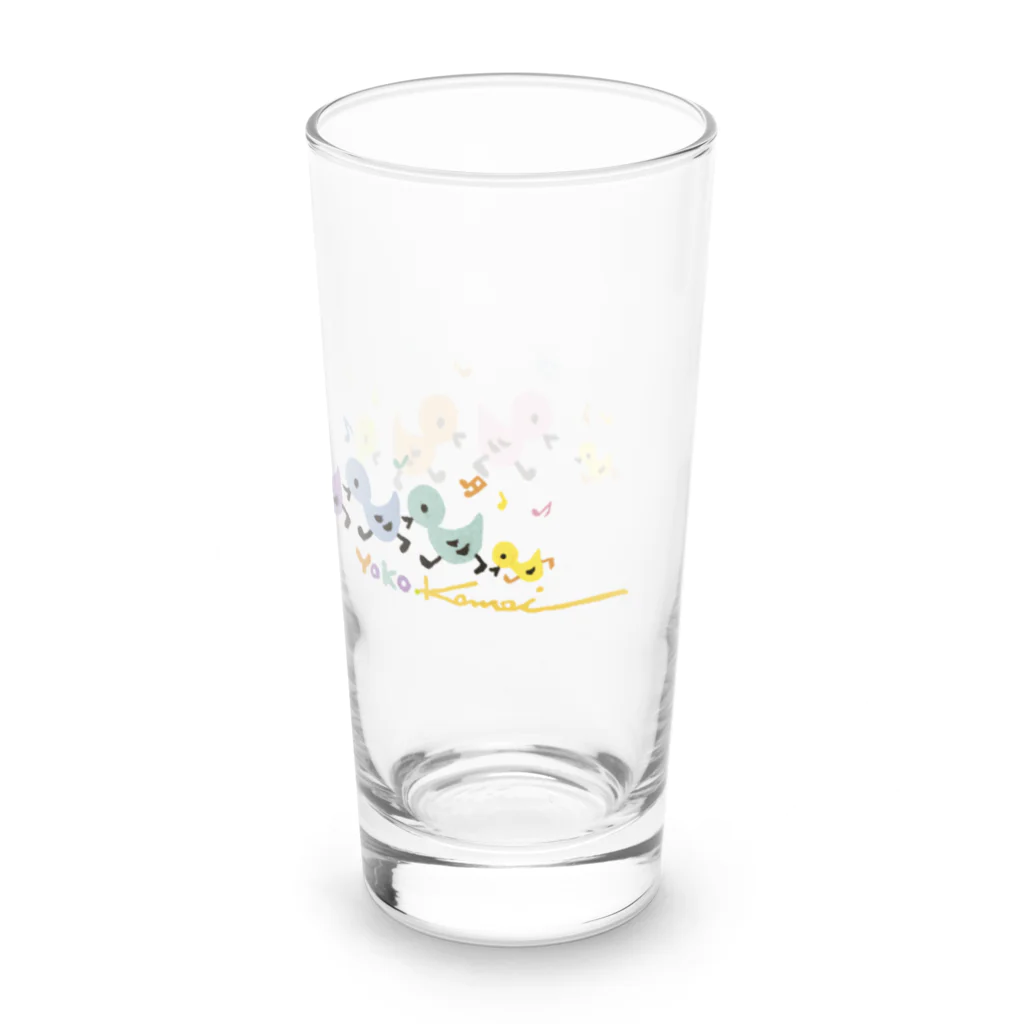 フルールデアートのyokoアヒルガーガーシリーズ Long Sized Water Glass :right