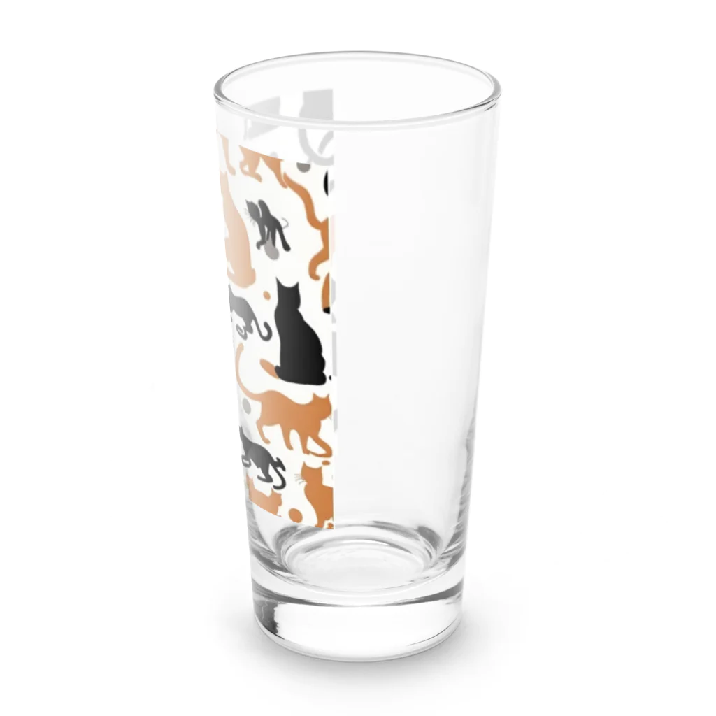 horoscope のねこねこねこ Long Sized Water Glass :right