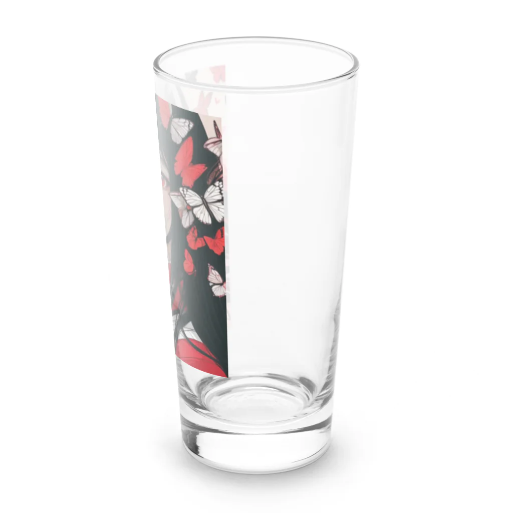 大正レトロJYOSIの大正レトロJYOSI　シュリ:syuri【ロゴ入り】 Long Sized Water Glass :right