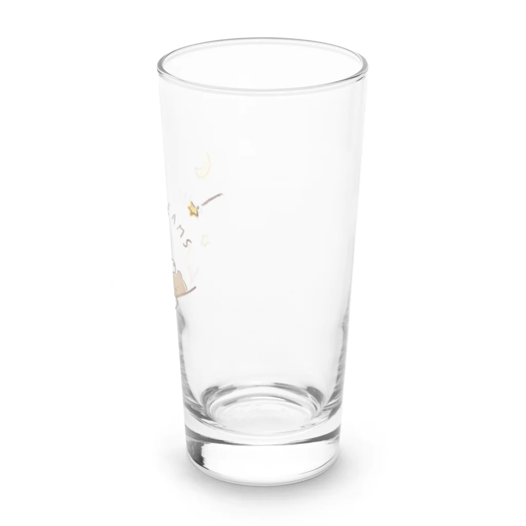 kiki25のおやすみコーギー(良い夢を　ナイトウェア) Long Sized Water Glass :right