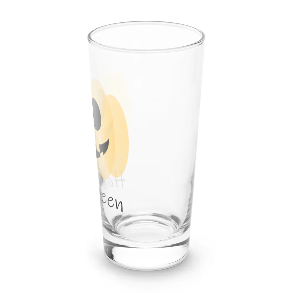 やし油のハロウィンかぼちゃ Long Sized Water Glass :right