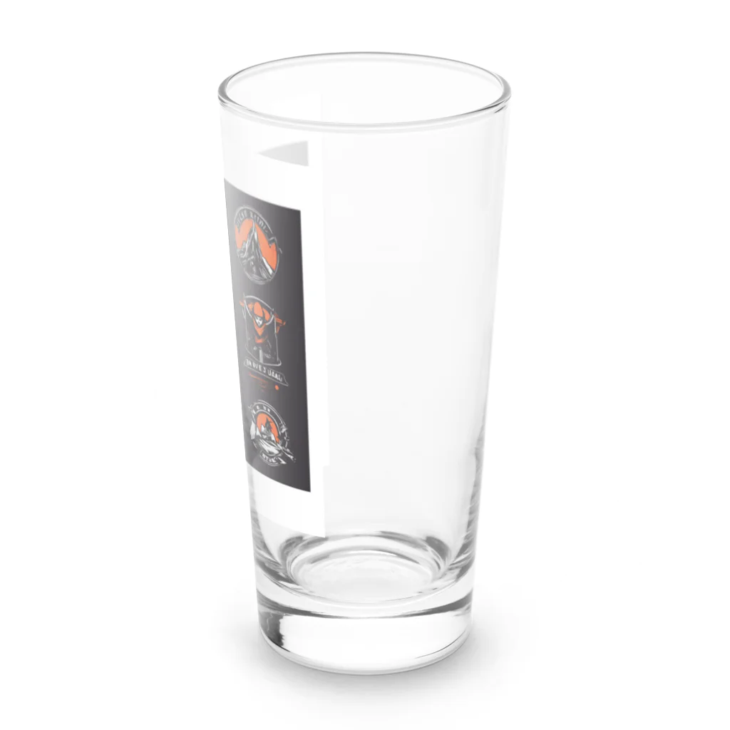 SHIZUKUのロゴ Long Sized Water Glass :right