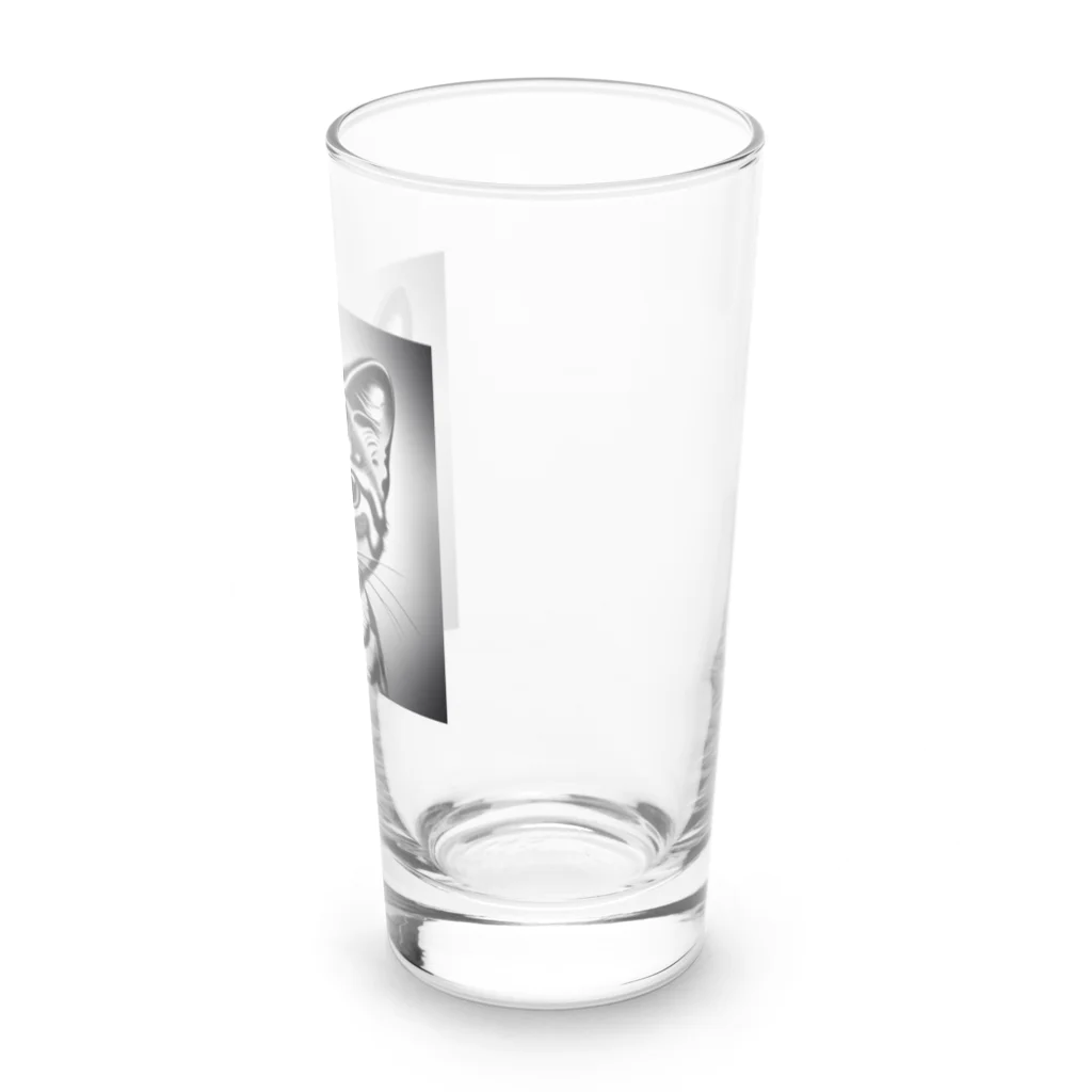 9neko6のサーバル Long Sized Water Glass :right