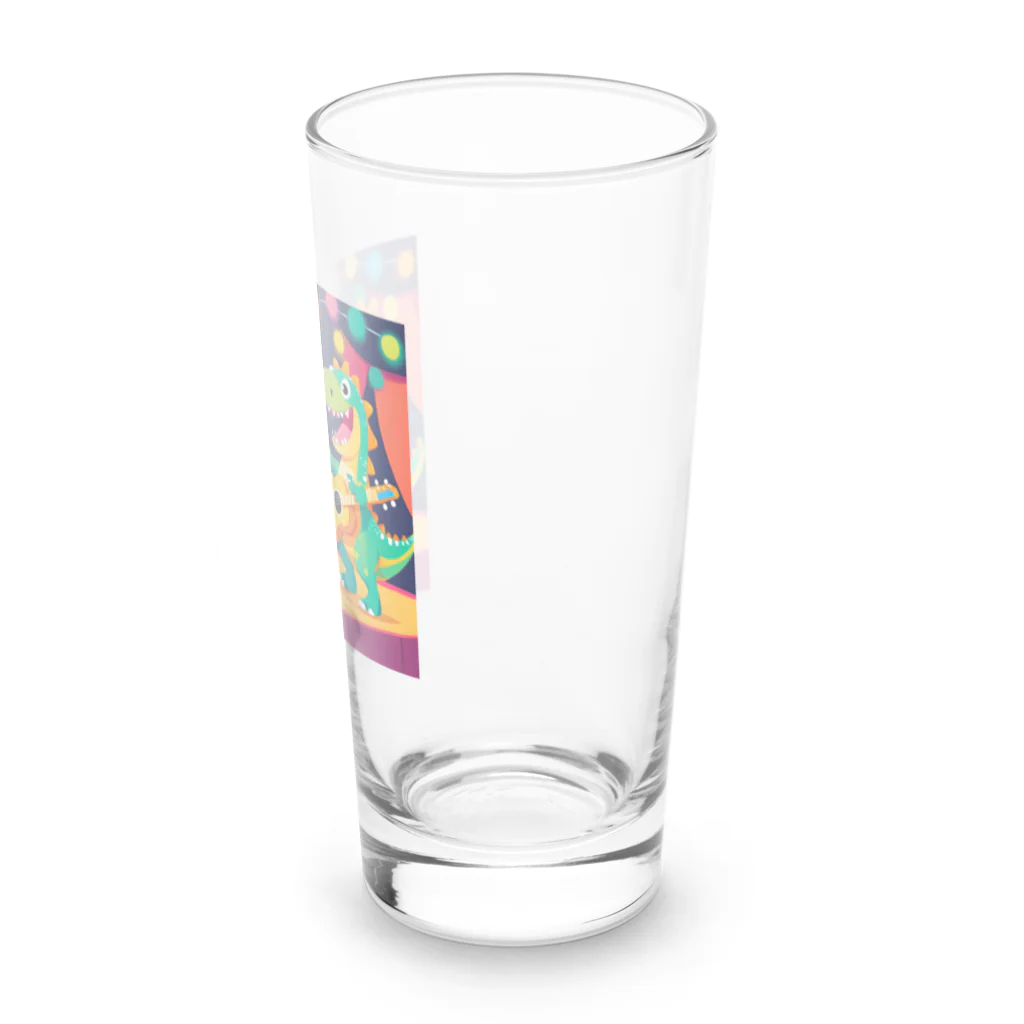 tick_tack shopのうたザウルス Long Sized Water Glass :right