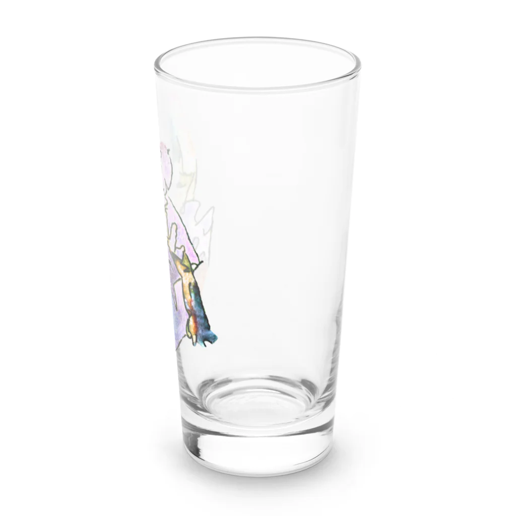 🍩tarojiro(たろじろ) shop🍩の飼いたいけど飼えない Long Sized Water Glass :right