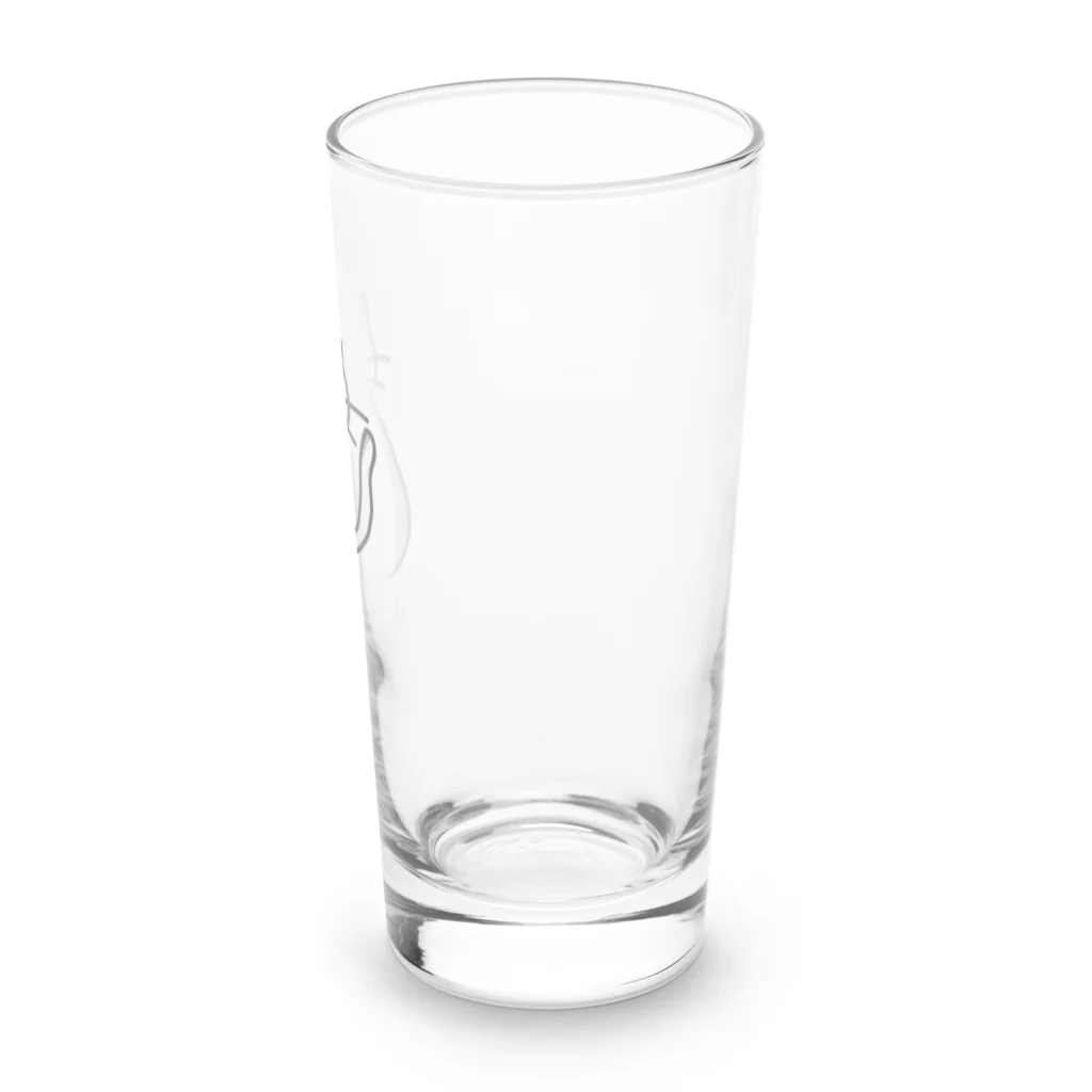 にゃー君の太った（かもしれない）ねこちゃん Long Sized Water Glass :right