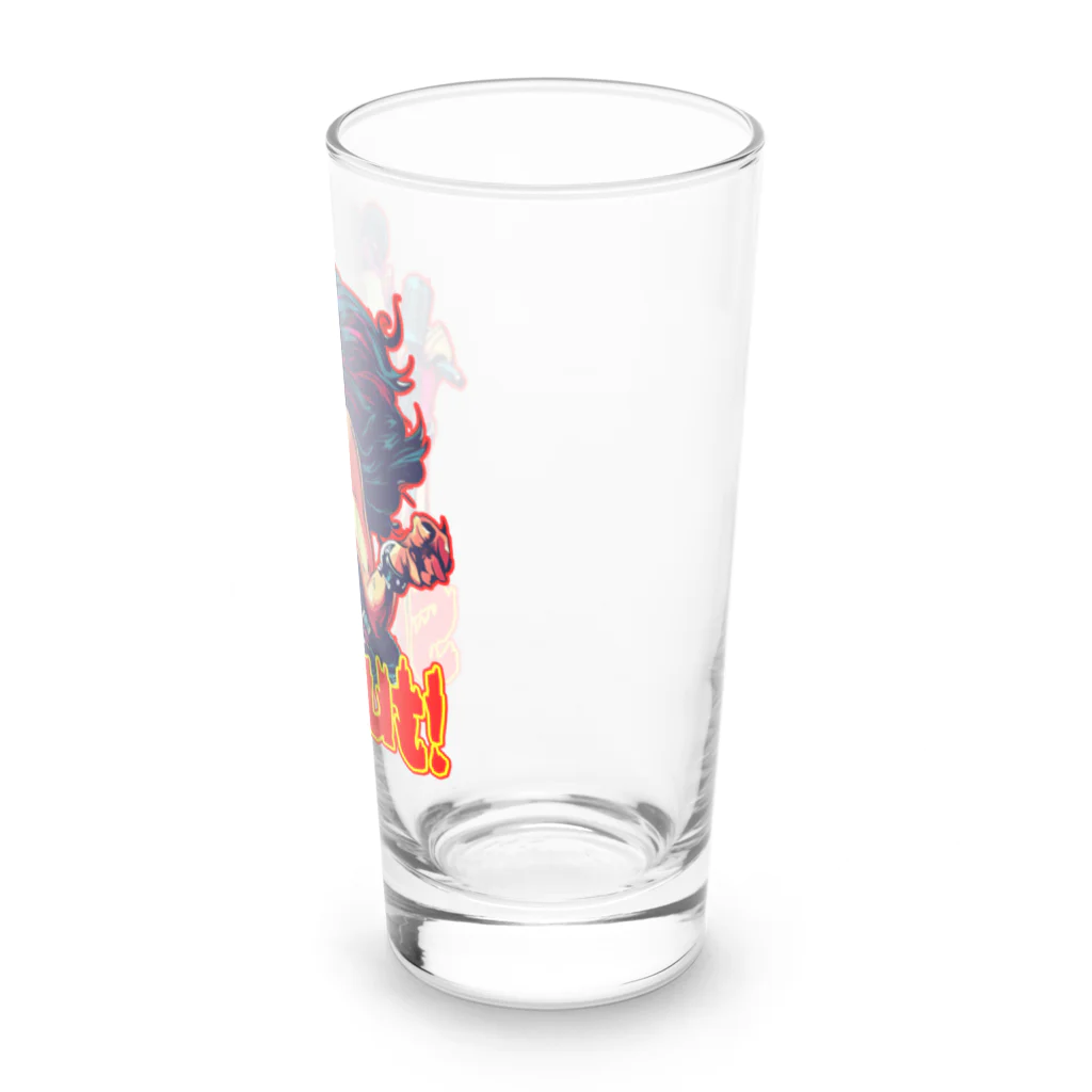 islandmoon13のSHOUT!　【ROCK歌手】シャウト！ Long Sized Water Glass :right