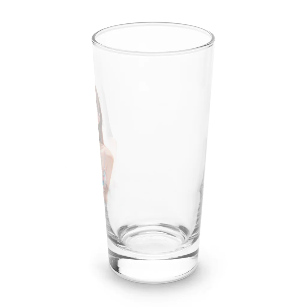 bitpiyoの綺麗なお姉さん Long Sized Water Glass :right