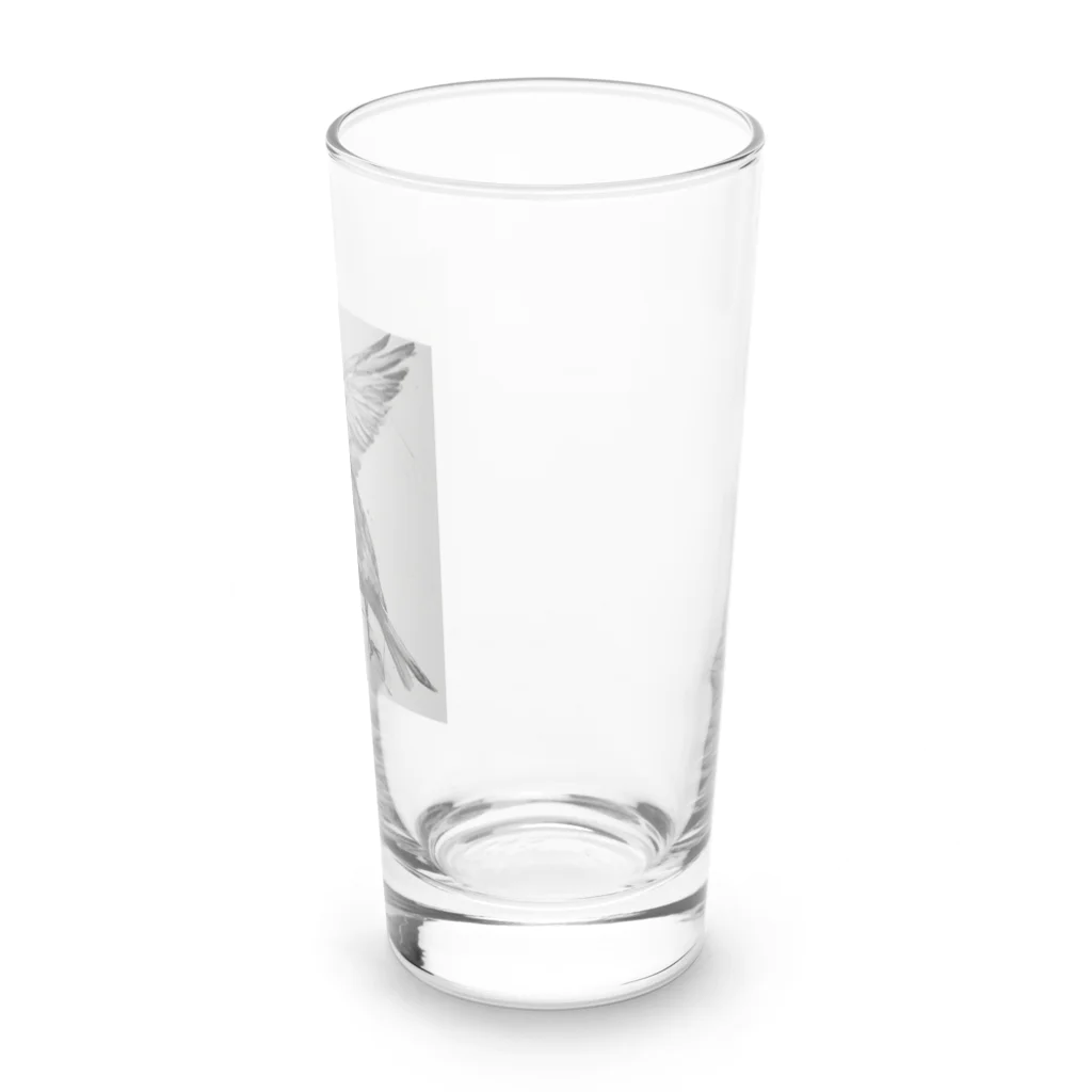 kezu-meの羽ばたく鳥 Long Sized Water Glass :right