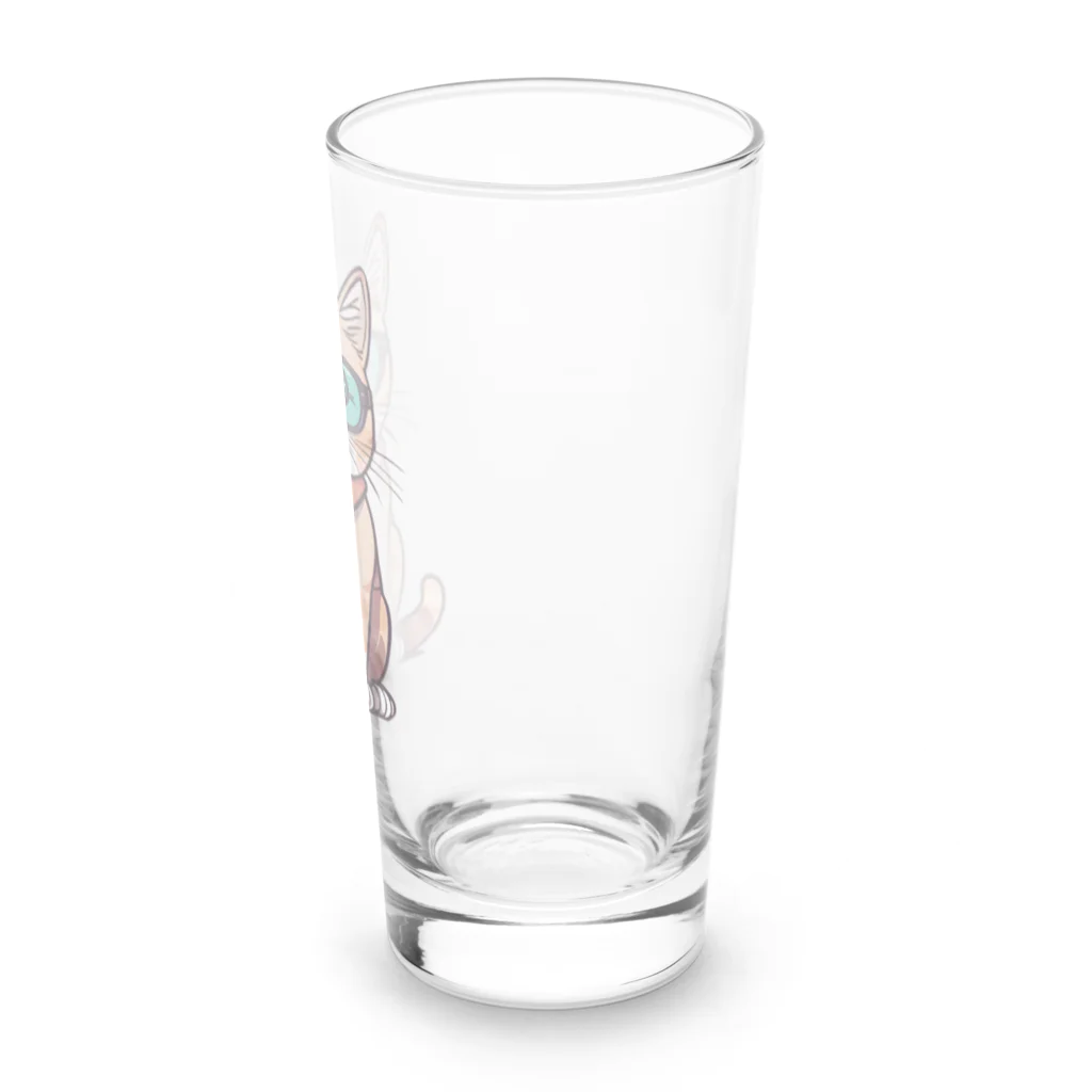 Líng〜凌〜のメガネ猫∥ Long Sized Water Glass :right