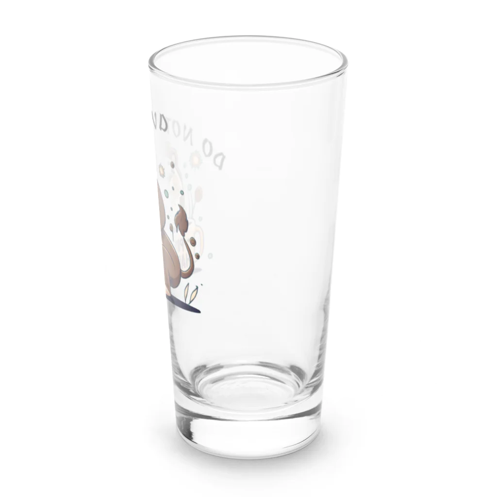 ピヨ爺の副業のほっとひとらいおん = らいらい = Long Sized Water Glass :right