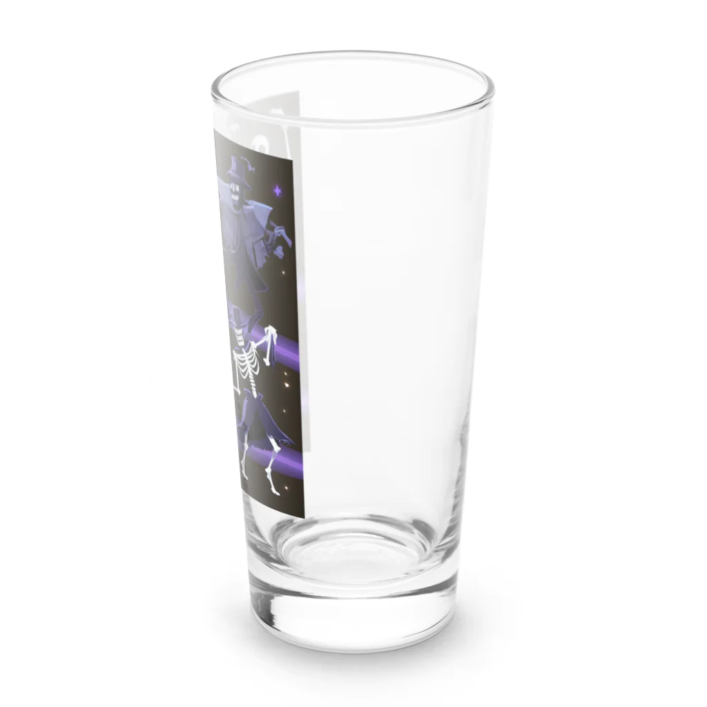 seasun011のハロウィンスケルトンダンス04 Long Sized Water Glass :right