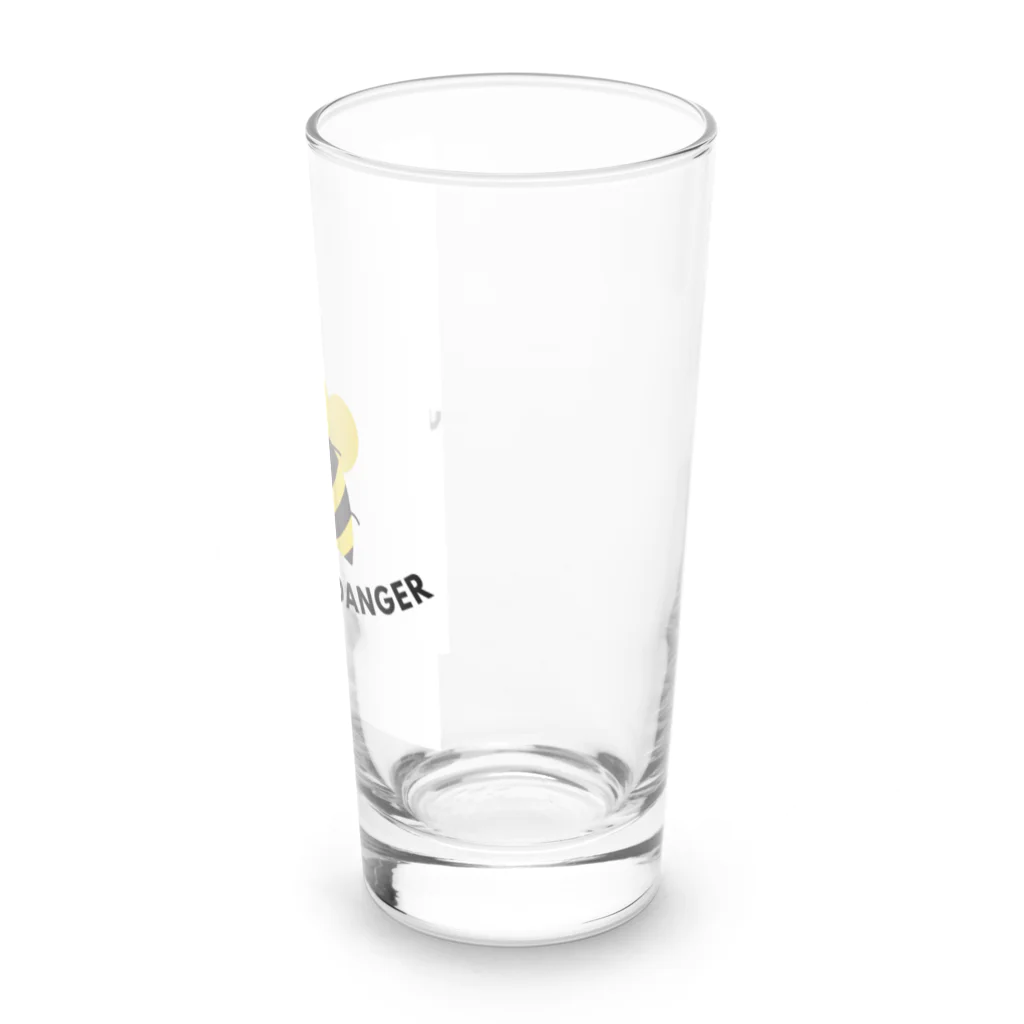 T3 styleの近寄るな！危険 Long Sized Water Glass :right