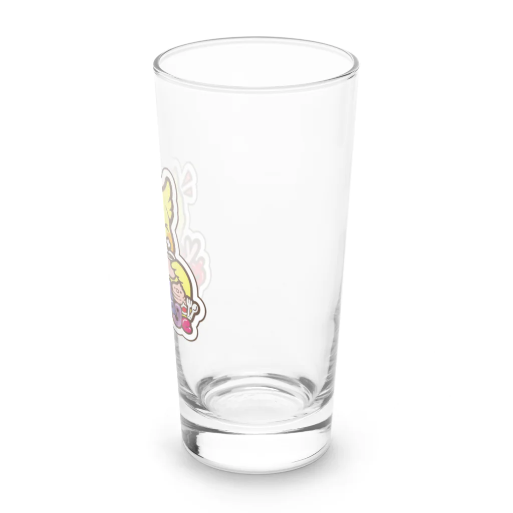 とりカフェBirdcageのバードケージオリジナルグッズ Long Sized Water Glass :right