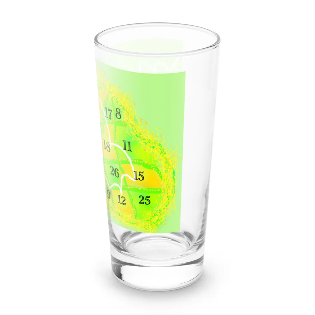 nijiirosorausagiの畑でジャンプ　お話の世界 【虹色空うさぎ】 Long Sized Water Glass :right