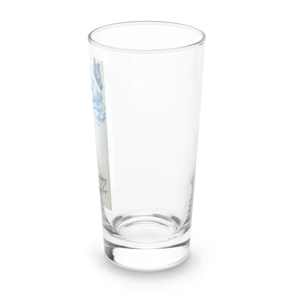 れの彼岸花.🦋色あり Long Sized Water Glass :right