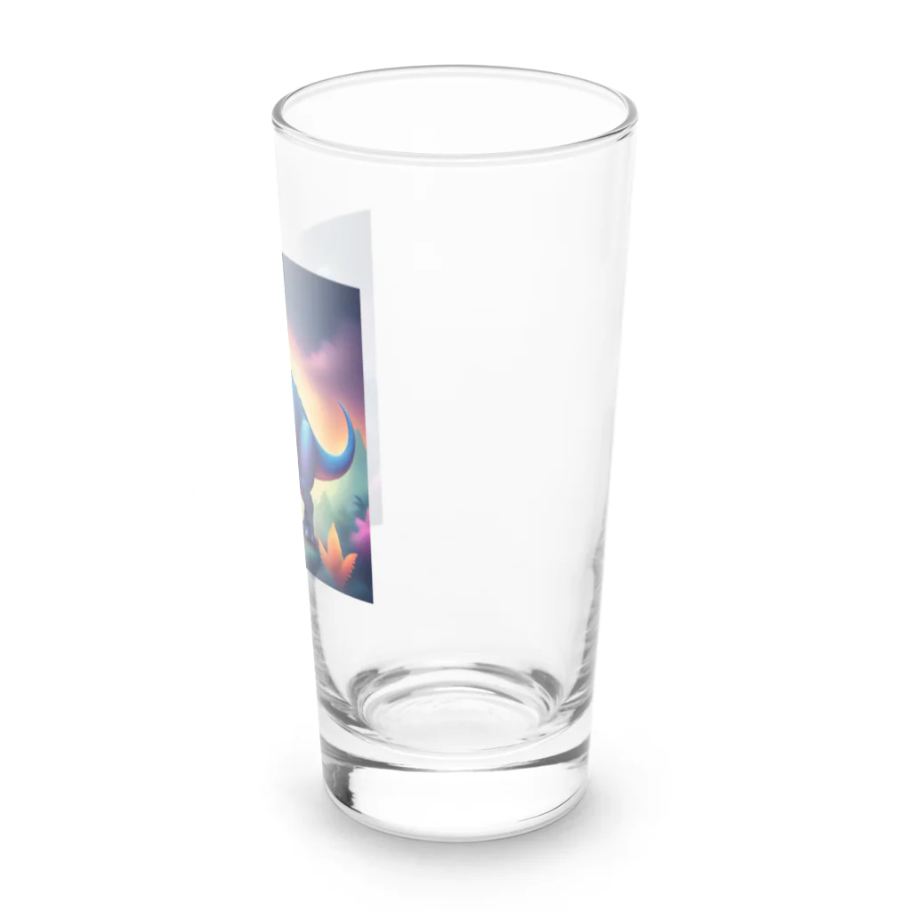 サラリーマン恐竜のファンタスティック恐竜 Long Sized Water Glass :right