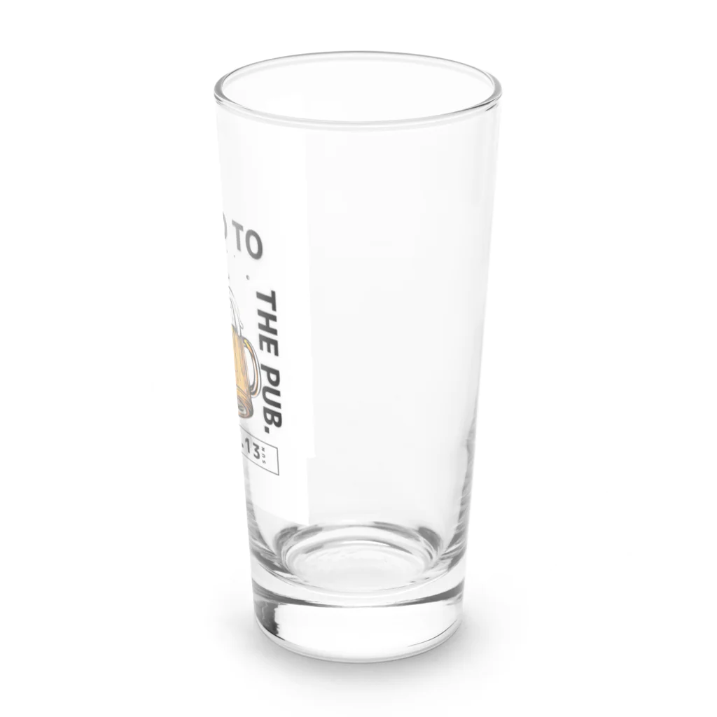 T3 styleのビールを飲もう！ Long Sized Water Glass :right