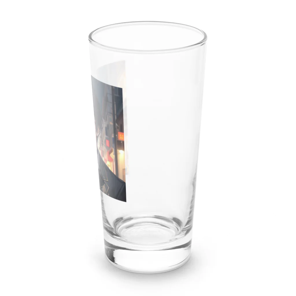 Cyber XXXの眼帯王子 Long Sized Water Glass :right