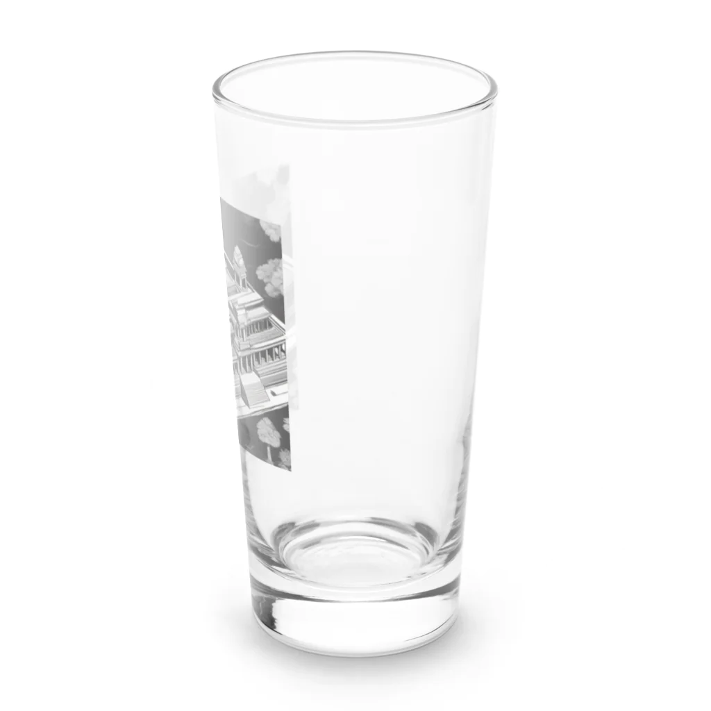 YoMiTの有名な観光スポットイメージ画像：アンコールワット（カンボジア） Long Sized Water Glass :right