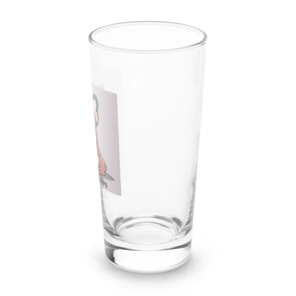 taka1005のフレンチブルドックの魅力を詰め込んだ『ブルドック・ワンダーランド』コレクション Long Sized Water Glass :right