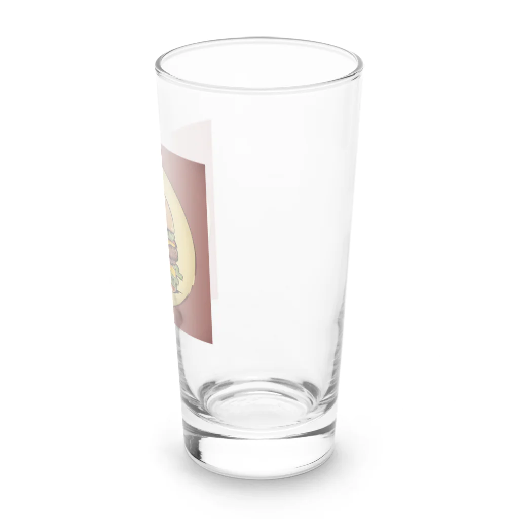 FUJIMON shopのバーガーバーガー Long Sized Water Glass :right