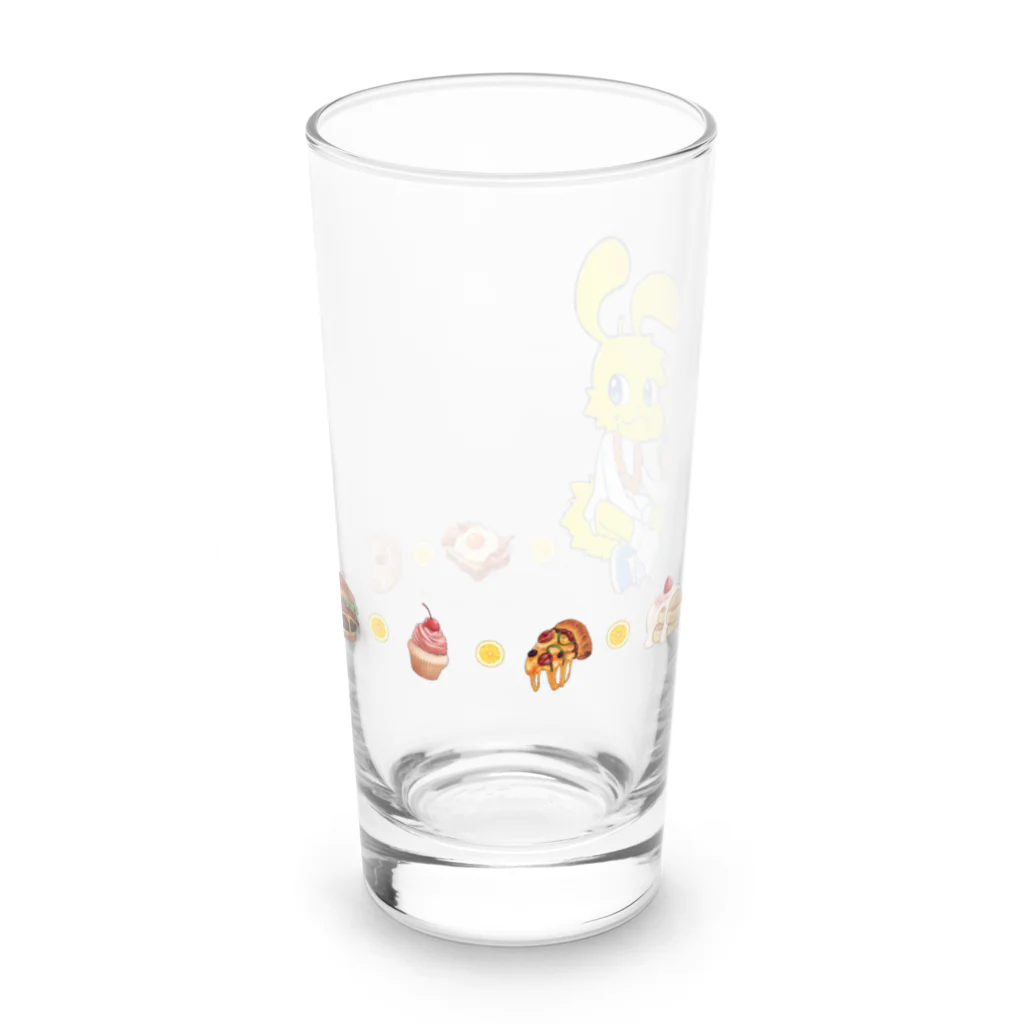 ずみのまんぷくレモンくん/ロンググラス Long Sized Water Glass :right