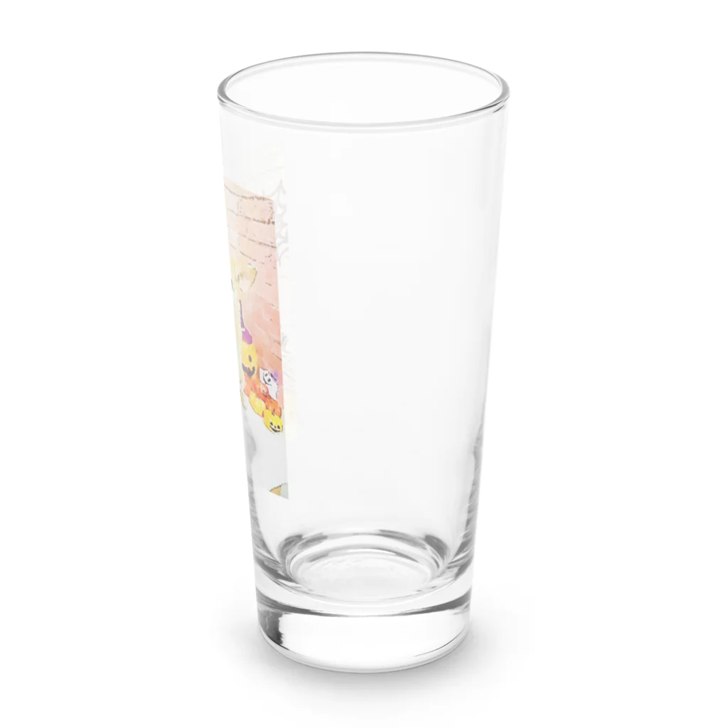 しばいぬ1大好き屋の可愛いしばわんHappyHalloweenグッズ Long Sized Water Glass :right