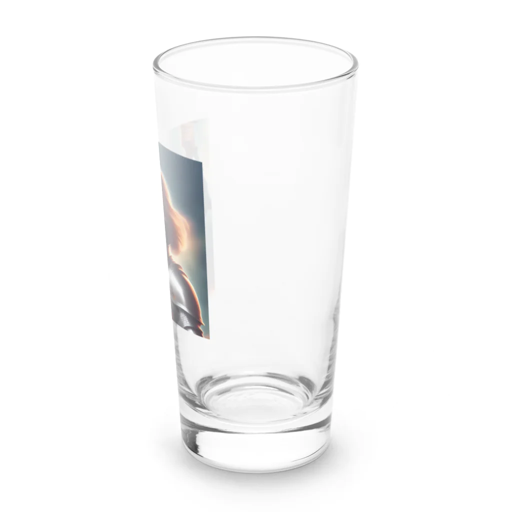 安田ワールドのジャンヌ・ダルクのイラストグッズ Long Sized Water Glass :right