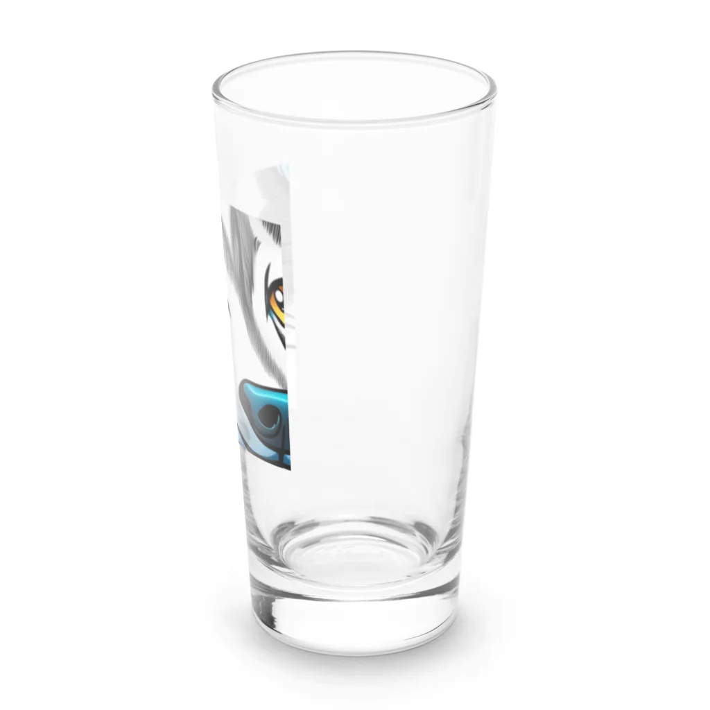 もしもショップのカッコイイ　犬 Long Sized Water Glass :right