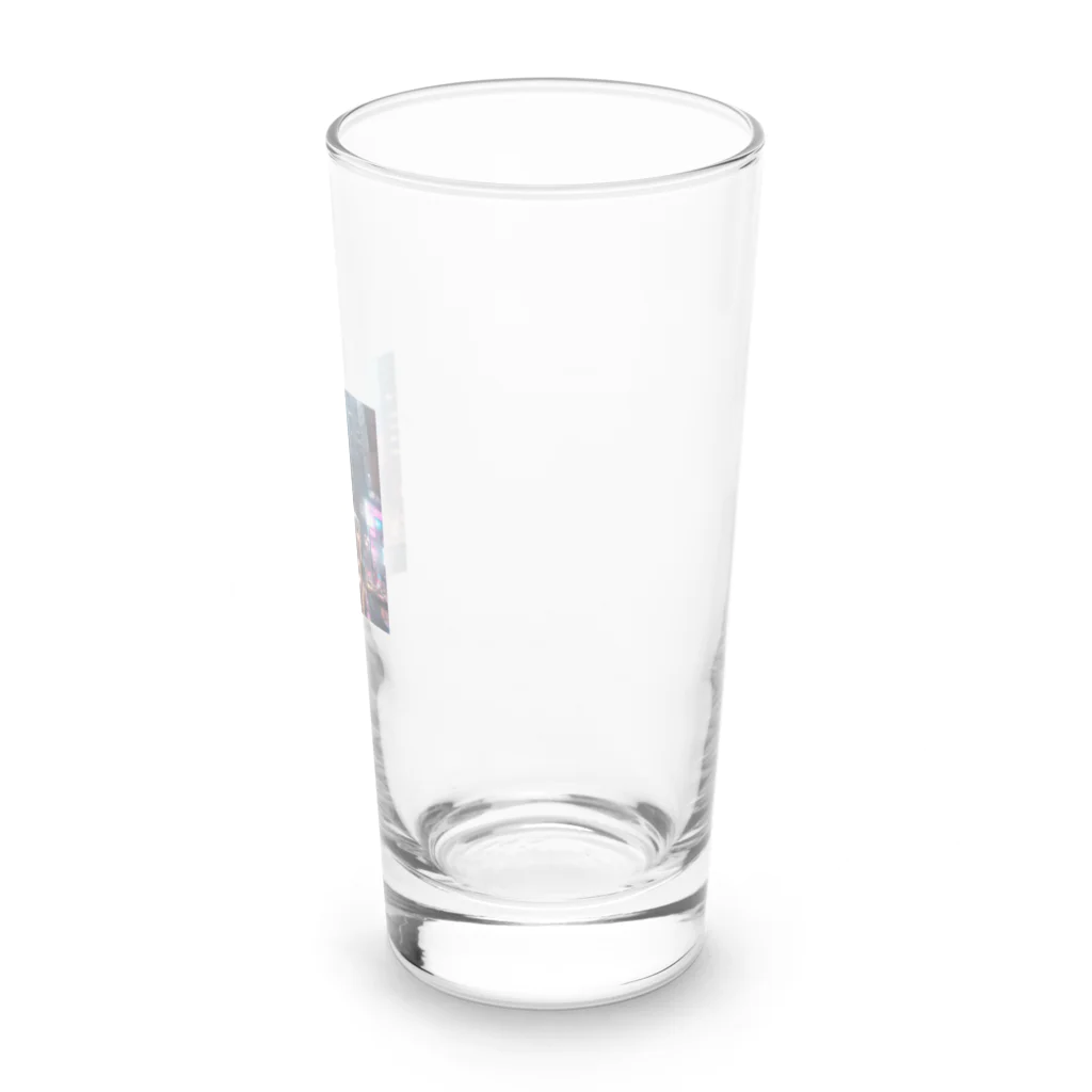 𝔔𝔘𝔒ℜℑ𝔄のCyberpunk giraffe Long Sized Water Glass :right