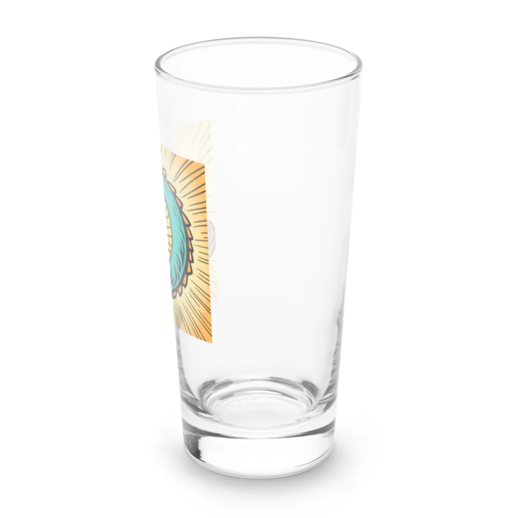 もしもショップの可愛いワニ Long Sized Water Glass :right
