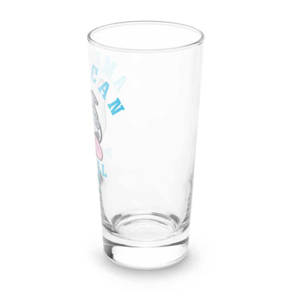 LONESOME TYPE ススのLove❤️Dogs（アメリカンピットブルテリア・青鼻） Long Sized Water Glass :right