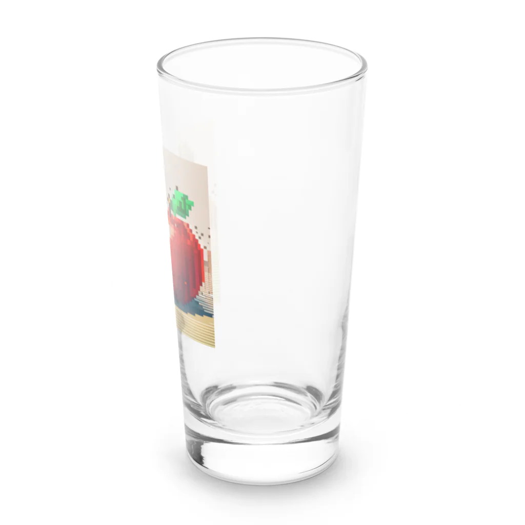 si-monの渇きを潤すリンゴ Long Sized Water Glass :right