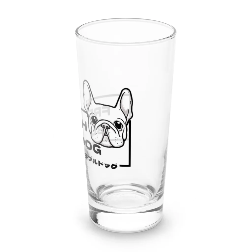 furebuhi　clubのシンプルフレンチブルドッグ Long Sized Water Glass :right