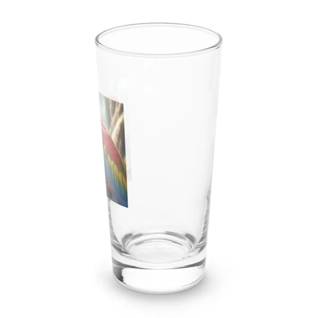 SAKIのコンゴウインコ Long Sized Water Glass :right