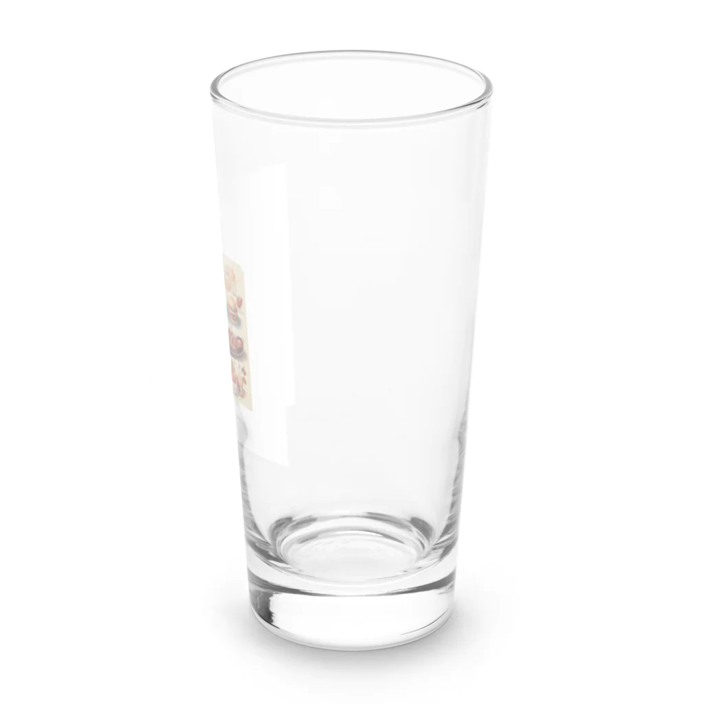 a_chan24の食べたい物 Long Sized Water Glass :right